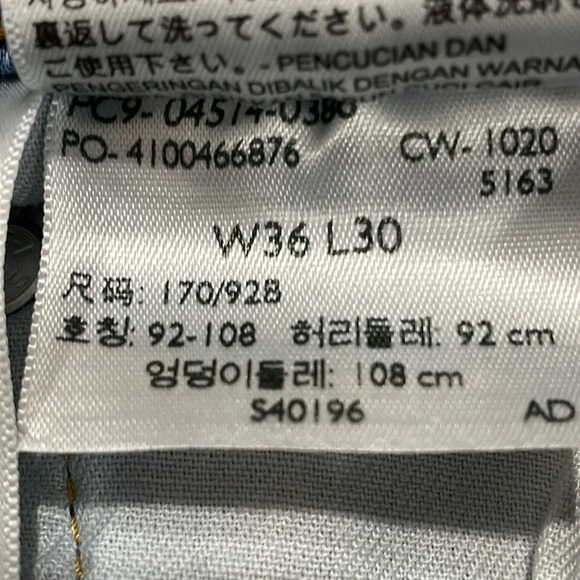 Levi’s 514 Straight Fit Men’s Medium Wash Denim Jeans W36 L30 - Picture 9 of 14